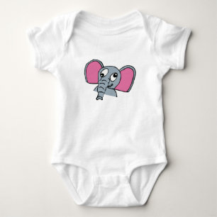 Body Cordelia Elephant Baby One-sie Baby Bodysuit