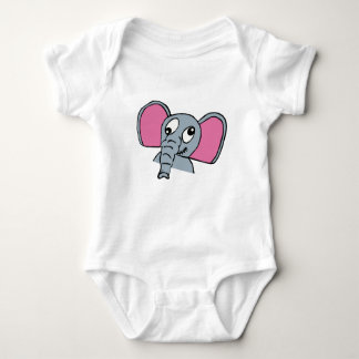 Body Cordelia Elephant Baby One-sie Baby Bodysuit