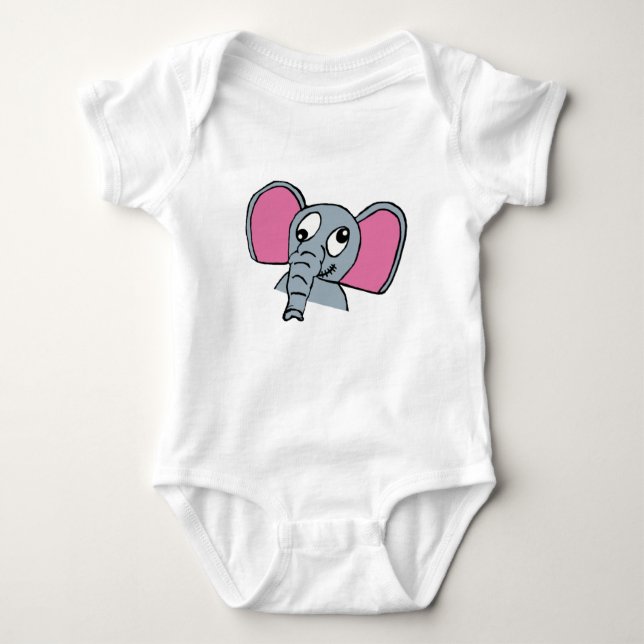 Body Cordelia Elephant Baby One-sie Baby Bodysuit (Devant)