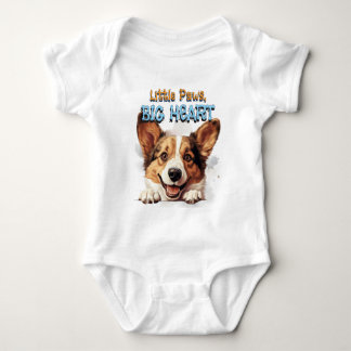 Body Corgi Baby Grow | Petits Pattes Grand Cœur