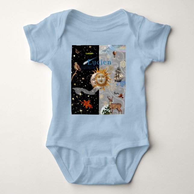Body Cosmic Winter Baby Bodysuit (Devant)