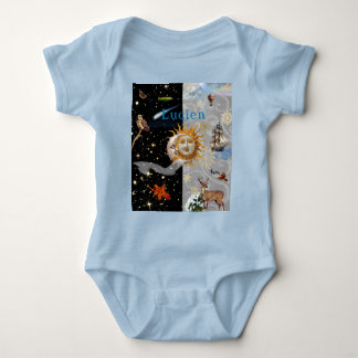 Body  Cosmic Winter Baby Bodysuit