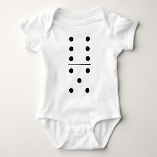 Body Costume Baby Dominoe