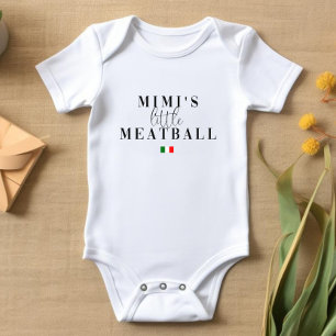 Body Costume bébé Little Meatball Italien Baby