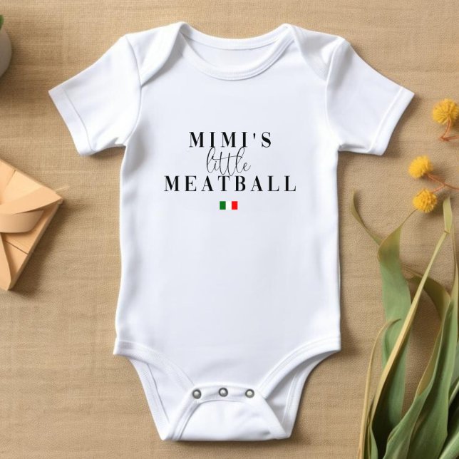 Body Costume bébé Little Meatball Italien Baby (Créateur téléchargé)