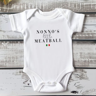 Body Costume bébé Little Meatball Italien Baby