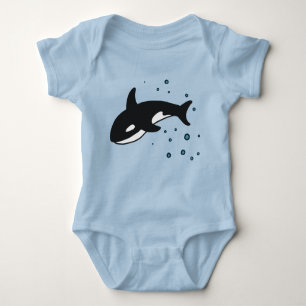 Body Costume corporel pour bébé orca Whale