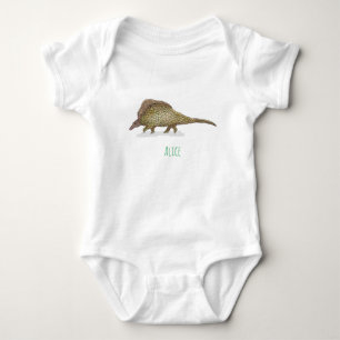 Body Costume de bébé Pangolin à une pièce avec nom 