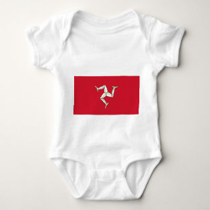 Body Costume de bébé patriotique avec drapeau de l'île 