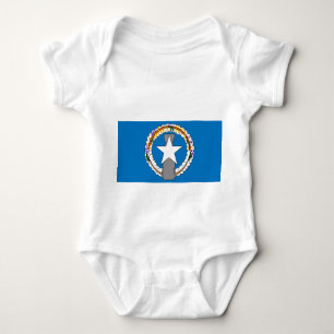 Body Costume de bébé patriotique avec drapeau Mariana s
