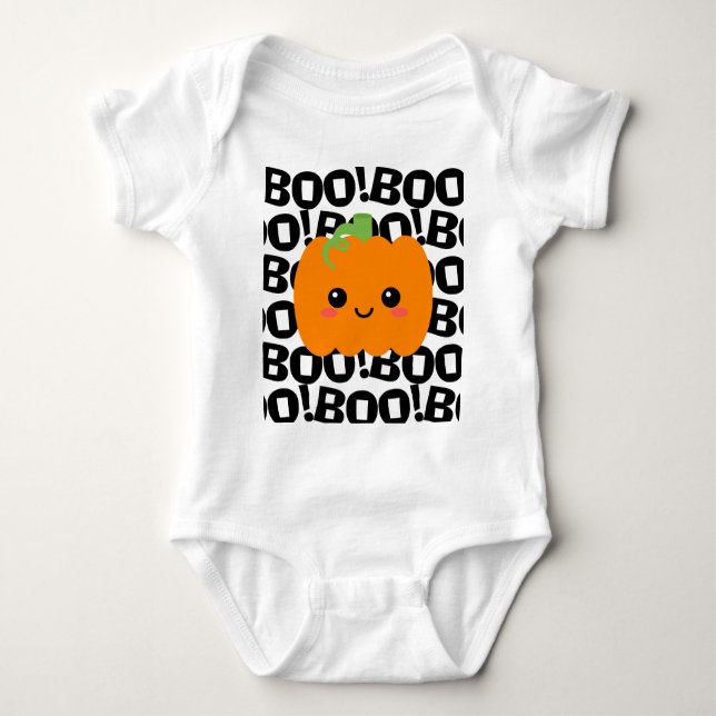 Body Costume de bébé pour Halloween Citrouille, Hallowe (Devant)