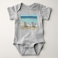Costume de bébé tropical