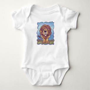 Body Costume de carrosserie Cute Lion Baby Jersey