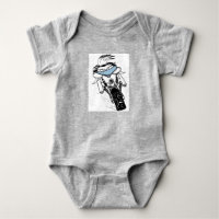 Costume de corps de bébé de robot de Ducati Ryder