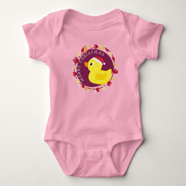 Body Costume de corps pour bébé jersy Noël (Devant)