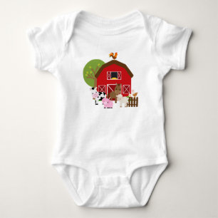 Body Costume de maillot de bébé Barnyard