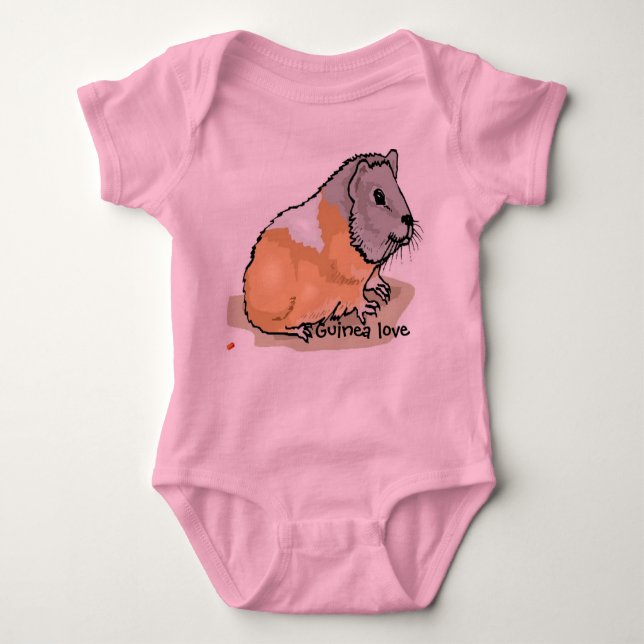 Body Costume d'été de bébé avec le cobaye (Devant)