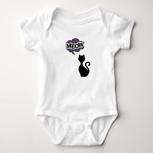 Body Costume d'halloween pour chat noir (Devant)