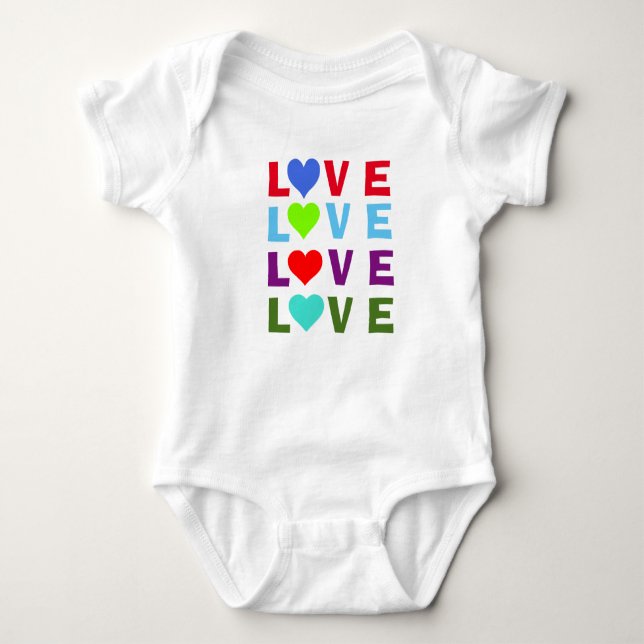 Body Costume du corps Love Infant (Devant)