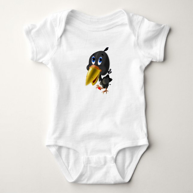 Body Costume pour bébé amusant Oiseau avec cadeau de co (Devant)