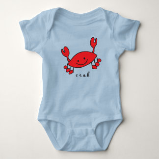 Body Costume pour bébé crabe et une pièce (avec base)