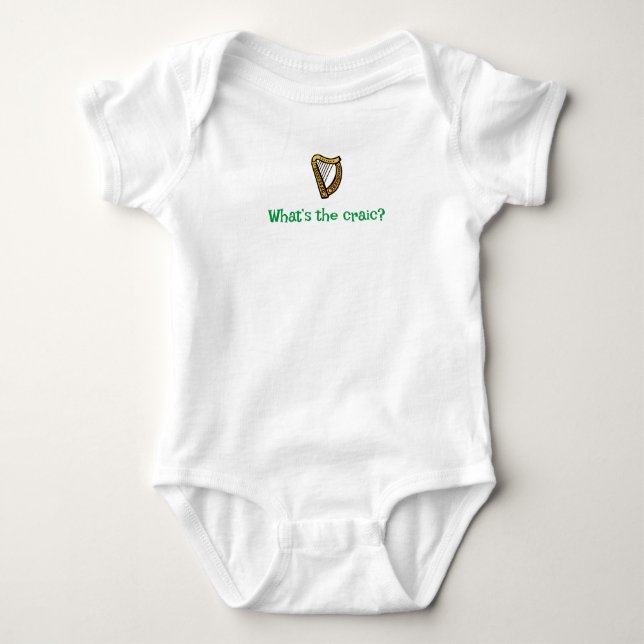 Body Costume pour bébé Craic (Devant)