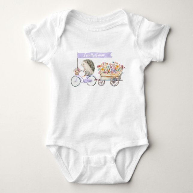 Body Costume pour bébé de hérisson cultivé localement - (Devant)