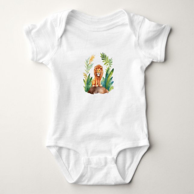Body Costume pour bébé - design lion (Devant)