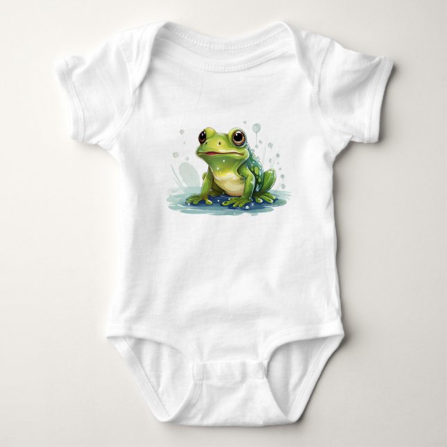Body Costumes de bébé grenouille drôle (Devant)