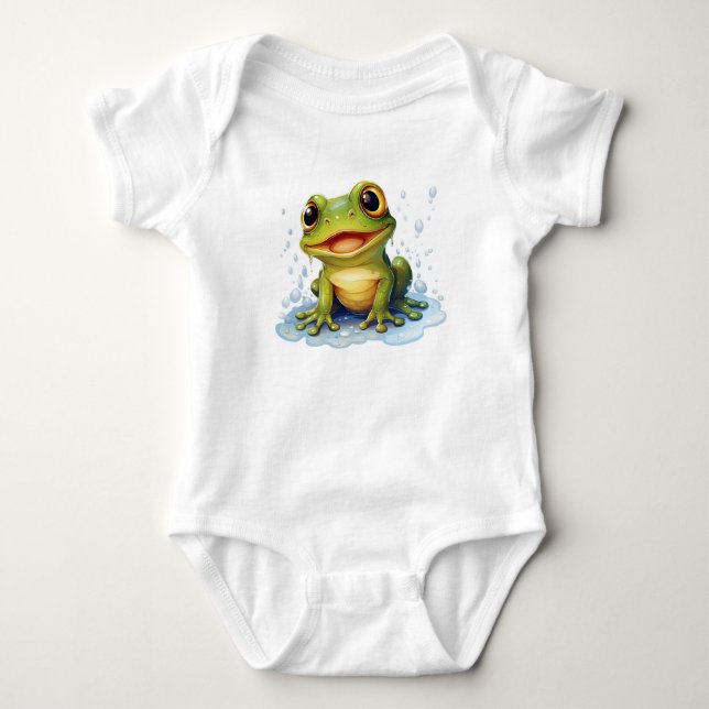 Body Costumes de bébé grenouille drôle (Devant)