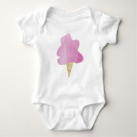 Coton Candy Pastel Combinaison pour bébé dessin à 