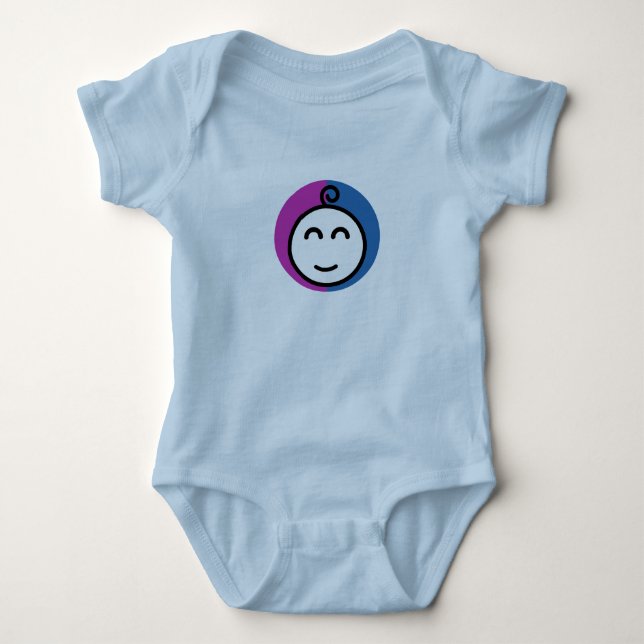 Body Couleur bleue (Devant)