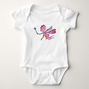 Body Couleur d'aquarelle fée Dessin Jersey