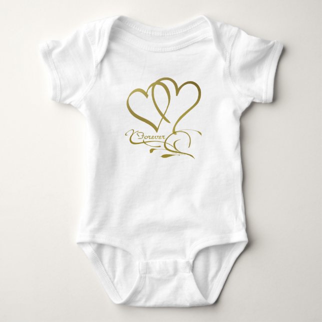 Body Couleurs de fond modifiables Forever Hearts Gold (Devant)