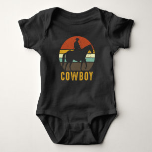 Body Country Retro Cowboy Western Horse Rider