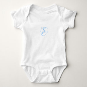 Body Coupable monogramme Jaune Bébé Bodysuit