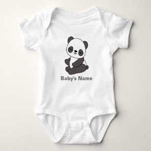 Body Coupe de bébé personnalisée Panda Cute