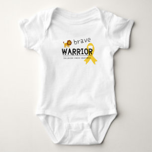 Body courageux guerrier cancer lion bodysuit