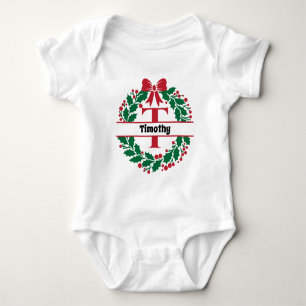 Body Couronne de Noël Famille Correspondance Nom lettre