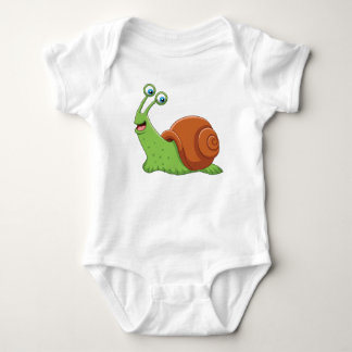 Body Coussin mignon pour bébé escargot