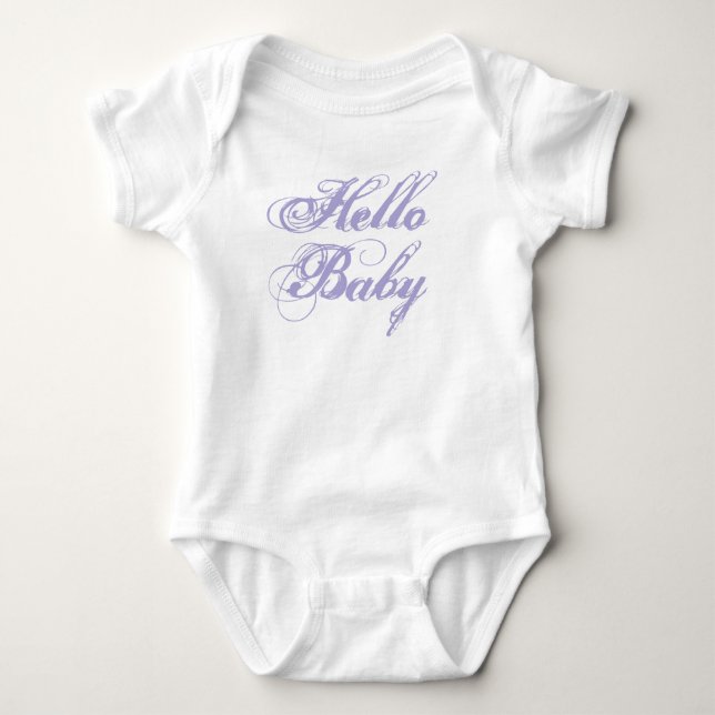 Body Coussin pour bébé Hello (Devant)