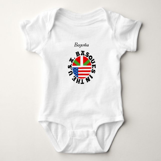 Body Coutume, Ikurriña + Drapeau des Etats-Unis (Devant)