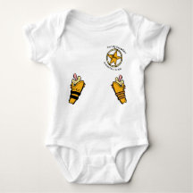 Cow-boy cow-girl du shérif pacificateur