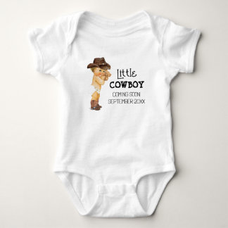 Body Cowboy Bientôt Faire-part de grossesse
