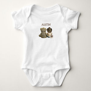 Body Cowboy personnalisé et Teddy Bear Baby One Piece