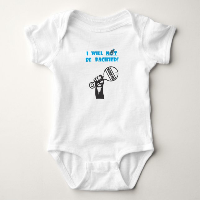 Body Crampante pour bébé / costume pour bébé - Pas de s (Devant)