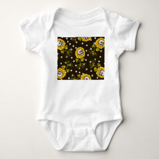 Body Crânes de tournesol : Unique Motif sans fil.