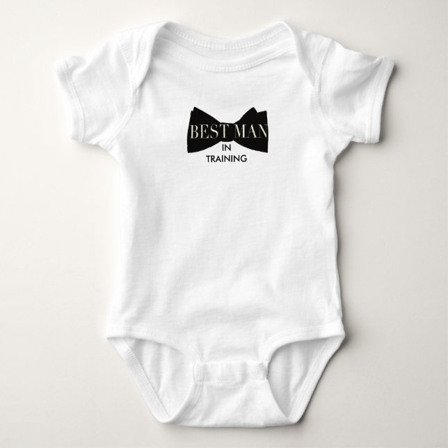 Body Cravate Bow Meilleur Homme En Formation | Bébé (Devant)