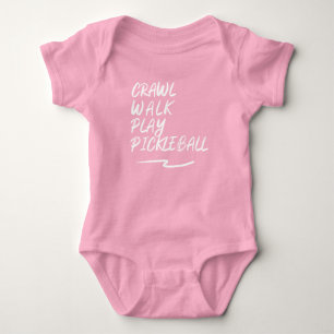 Body Crawl, marche, jouer le corsage de bébé pickleball