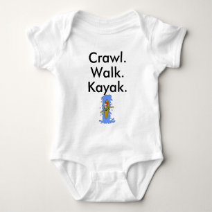 Body Crawl Walk Kayak Baby Bodysuit